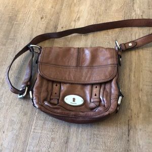 Brown crossbody Fossil purse